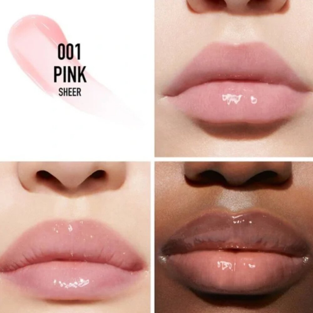 !!NEW!! Dior Addict Lip Maximizer Gloss - Pink (001) - Picture 3 of 5